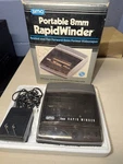 Sima Portable 8MM Rapid Winder SRW-8N Rewind Fast Forward W/ Box & Ac Adapter Used. Price: $55.00.
