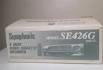 Symphonic Vcr Vhs Player Video Cassette Recorder 4-HEAD W/ Remote And Manual Open. Price: $109.00.