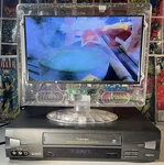 Toshiba Vcr M-674 Hi-fi Stereo 4-HEAD Video Cassette Recorder Tested No Remote Used. Price: $39.99.