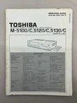 Toshiba M-5100 5120 5130 Original Service Manual Free Shipping Good. Price: $14.00.