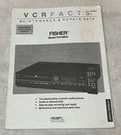 Vcr Facts- Maintenance & Repair Data- Fisher Model FVH-905A Very. Price: $11.95.