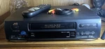 Jvc Pro-cision Vcr+ W/ Remote; Energy Star; HR-VP656U; Made In Malaysia Used. Price: $85.00.