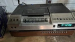 Rare Vintage Magnavox Top Loading Vhs/vcr Model VJ8225BRO1 For Parts Only. Price: $125.00.