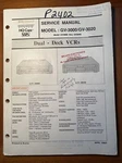 Go Video GV-3000 GV-3020 Dual Deck Vcr Original Service Repair Manual Very. Price: $19.94.