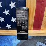 Sharp G0333GE Vcr Remote Control For VC2200U Video Cassette Recorder Used. Price: $8.49.