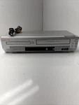 Sylvania DVC860D Dvd Vcr Combo Player 4-HEAD Hi-fi Stereo W/ Av Cables Used. Price: $39.99.