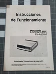Panasonic Omnivision Vhs Model PV-A820M Operating Instructions Manual Spanish Good. Price: $9.99.