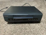 Panasonic Vcr PV-7450 Blue Line Omnivision Vhs 4-HEAD No Remote Tested Works Used. Price: $54.99.