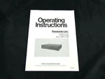 Panasonic AG-2520 Owner's Manual Very. Price: $17.99.