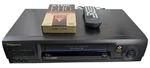 Panasonic Omnivision Blue Line Vcr Vhs Remote Blank Tape Tested 2000 PV-V4620 Used. Price: $74.90.