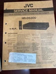 Jvc HR-D530U HRD530U Vcr Repair Service Manual From Usa **original** Very. Price: $28.99.
