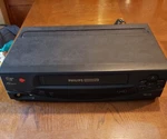Philips Magnavox VRZ242AT22 Vcr Plus+ 4HEAD Vhs - No Remote, *tested Works* Used. Price: $54.99.