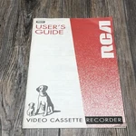 Rca VR541 Vcr Video Cassette Recorder User's Guide Manual Acceptable. Price: $10.00.