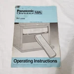 Panasonic Omnivision Vhs PV-4308 Operating Instructions Manual Only Good. Price: $12.95.