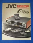 Jvc HR-SC1000U Super Vhs Fi Brochure Catalog Original The Real Thing Good. Price: $12.66.