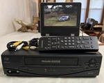Philips Magnovox VRZ242AT22 Vcr Plus, Head Vhs Home Video Recorder/player Used. Price: $59.99.