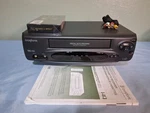 Broksonic VHSA-6687TTCT Player/recorder With Av Cables,tape And Manual Used. Price: $34.50.