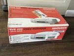 New Sealed Philips Magnavox MVR430 4-HEAD Vhs / Vcr Cassette Recorder Remote Open. Price: $325.00.