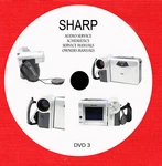 1 Service Manual Sharp Audio Video In Pdf Format Dvd 3 Of 4 Brand. Price: $19.00.