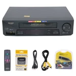 Sharp Vhs Vcr Player Convert To Digital Usb Capture Av-hdmi Adapter Used. Price: $139.99.