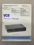 Magnavox VR2032AT01 Original Service Manual Free Shipping Good. Price: $14.00.