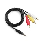 3.5MM To Rca Av A/v Tv Video Cable Lead For Jvc Camera Camcorder New. Price: $7.99.