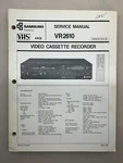 Samsung VR2610 Original Service Manual Free Shipping Good. Price: $14.00.