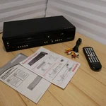 Magnavox DV220MW9 Dvd Vcr Combo Vhs Player Recorder, Remote, Manual, Cables Used. Price: $149.99.