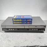 Panasonic PV-D4745S Dvd Vcr Combo Player Omnivision Head Hi-fi Vtg 2 Vhs Tapes Used. Price: $76.49.