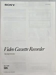 Sony Manual SLV-400 Vhs Cassette Recorder Operating Instruction 1993 Good. Price: $10.00.