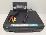 Jvc Pro-cision 19U Head Hi-fi Vcr Video Cassette Recorder HR-A55U Tested Used. Price: $49.99.
